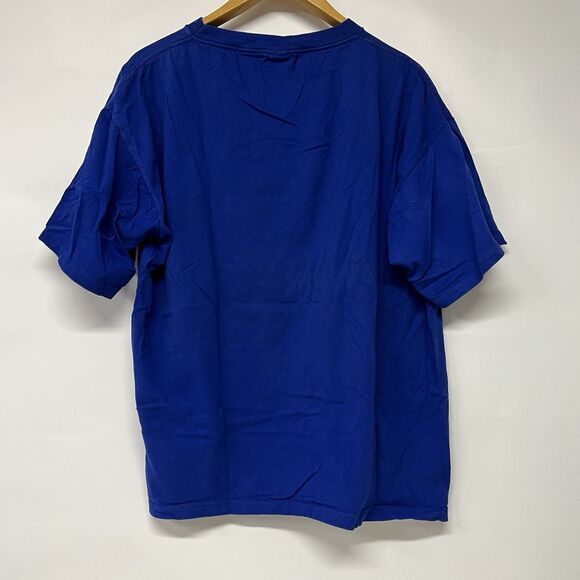 Detroit Pistons Vintage Blue Logo XL Single Stitch T Shirt - Picture 5 of 7